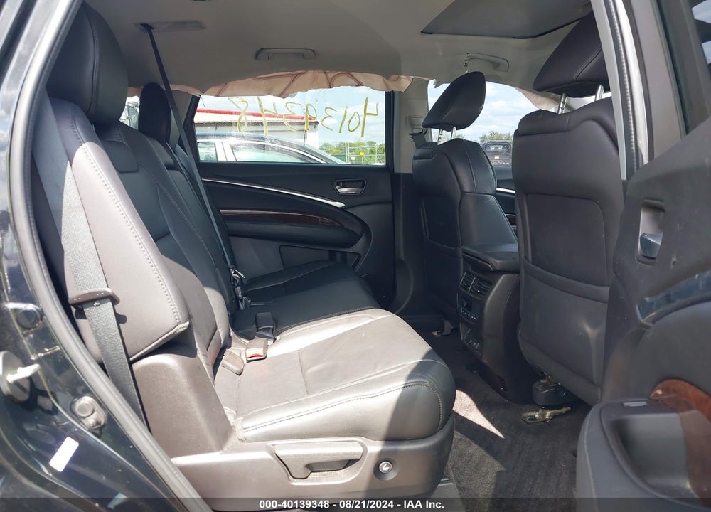 2017 ACURA MDX TECHNOLOGY PACKAGE VIN: 5FRYD4H51HB000096