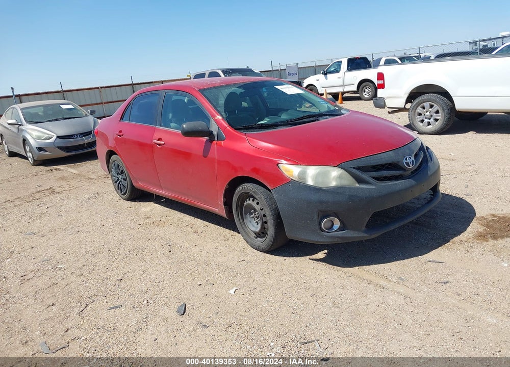 2012 TOYOTA COROLLA LE VIN: 2T1BU4EE7CC849514