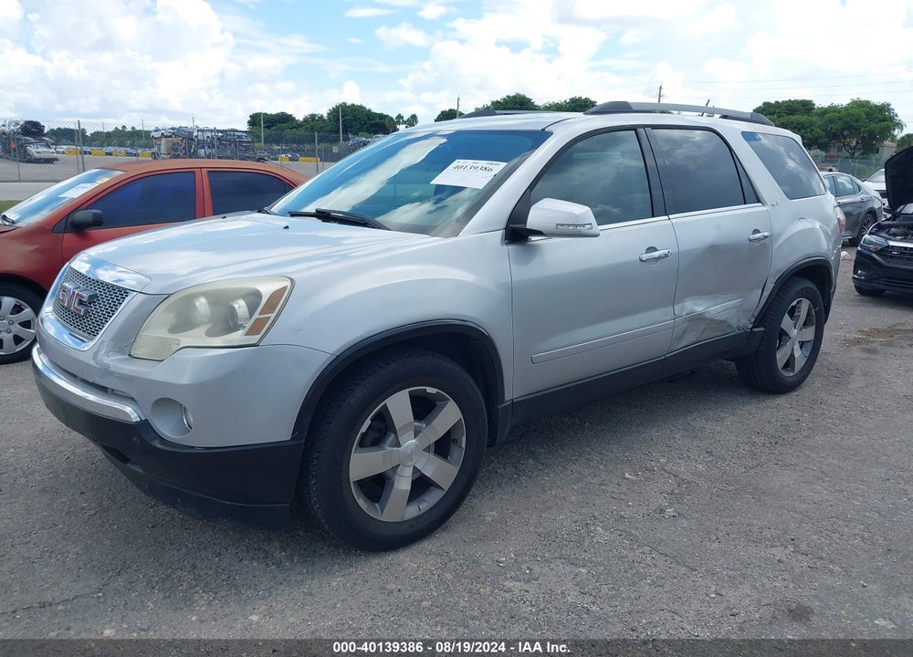 2012 GMC ACADIA SLT-1 VIN: 1GKKRRED5CJ101133