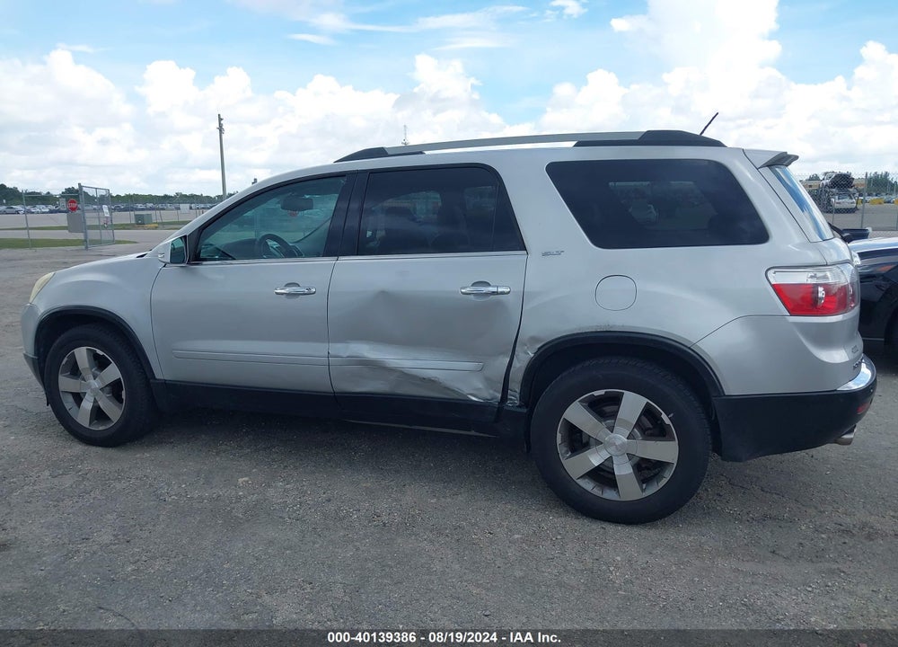 2012 GMC ACADIA SLT-1 VIN: 1GKKRRED5CJ101133