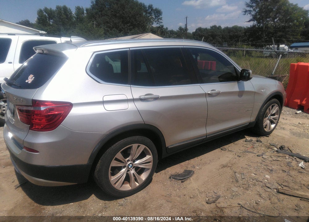2013 BMW X3 XDRIVE35I VIN: 5UXWX7C57DL978746