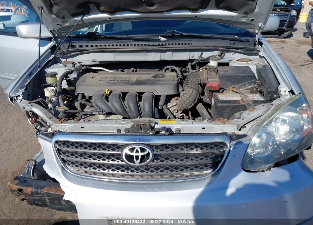 2006 TOYOTA COROLLA S VIN: 2T1BR32E86C614141