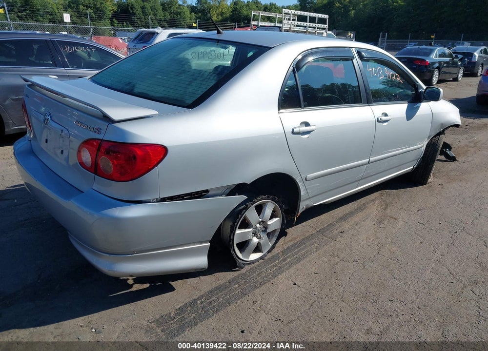 2006 TOYOTA COROLLA S VIN: 2T1BR32E86C614141