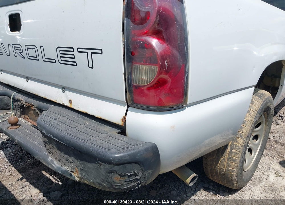2006 CHEVROLET SILVERADO 1500 WORK TRUCK VIN: 1GCEC14XX6Z147067