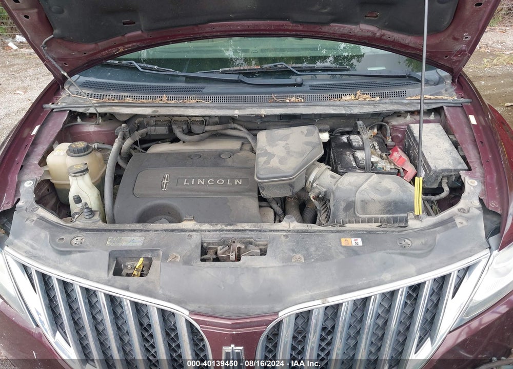 2011 LINCOLN MKX VIN: 2LMDJ8JK4BBJ24836