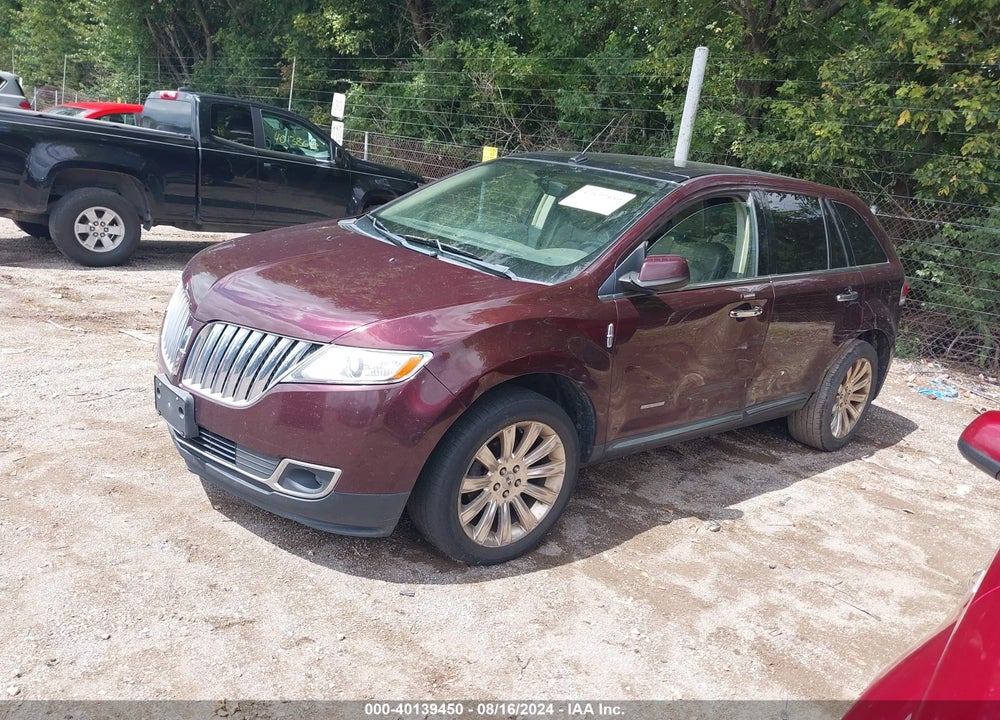 2011 LINCOLN MKX VIN: 2LMDJ8JK4BBJ24836