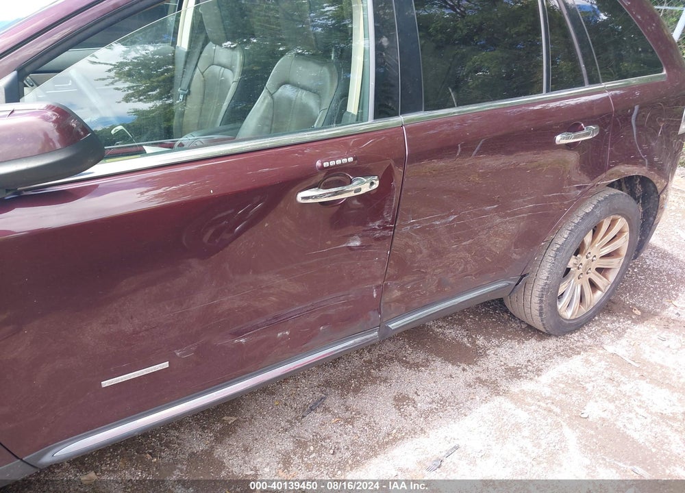 2011 LINCOLN MKX VIN: 2LMDJ8JK4BBJ24836