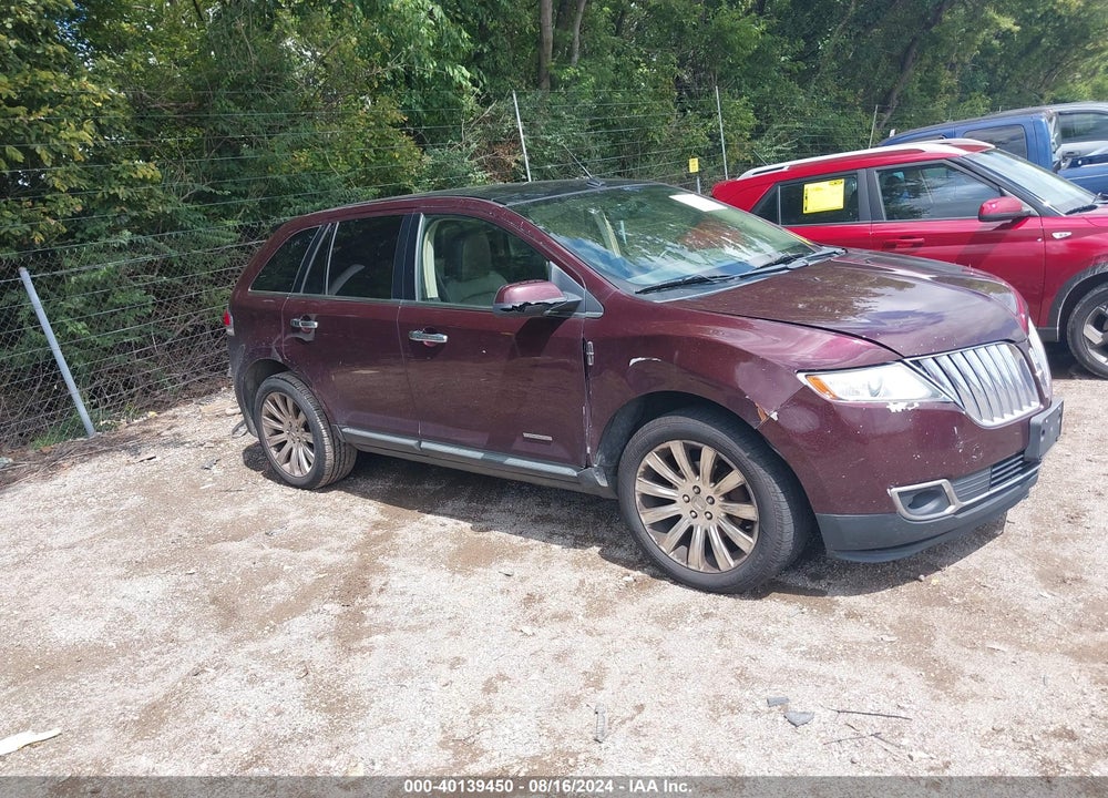 2011 LINCOLN MKX VIN: 2LMDJ8JK4BBJ24836