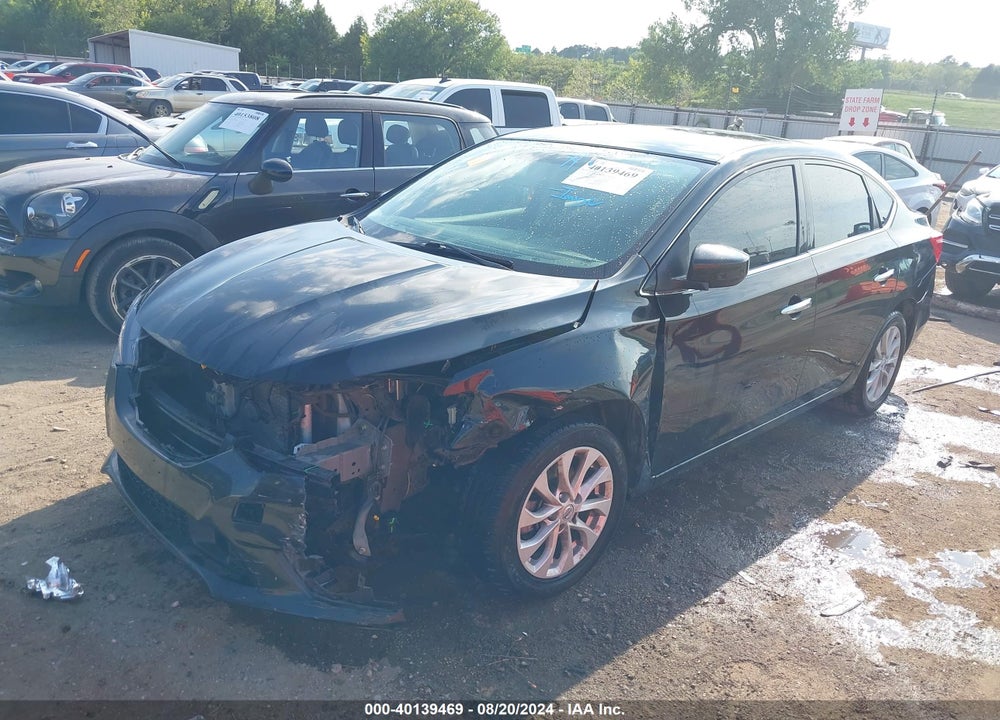 2019 NISSAN SENTRA SV VIN: 3N1AB7AP8KY447934