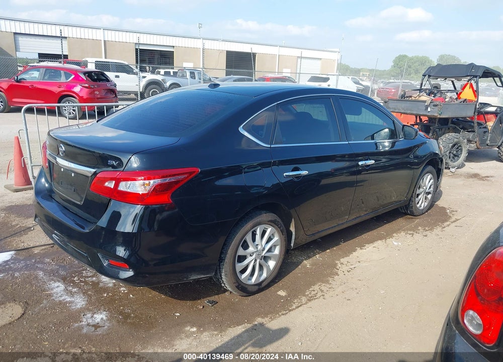2019 NISSAN SENTRA SV VIN: 3N1AB7AP8KY447934