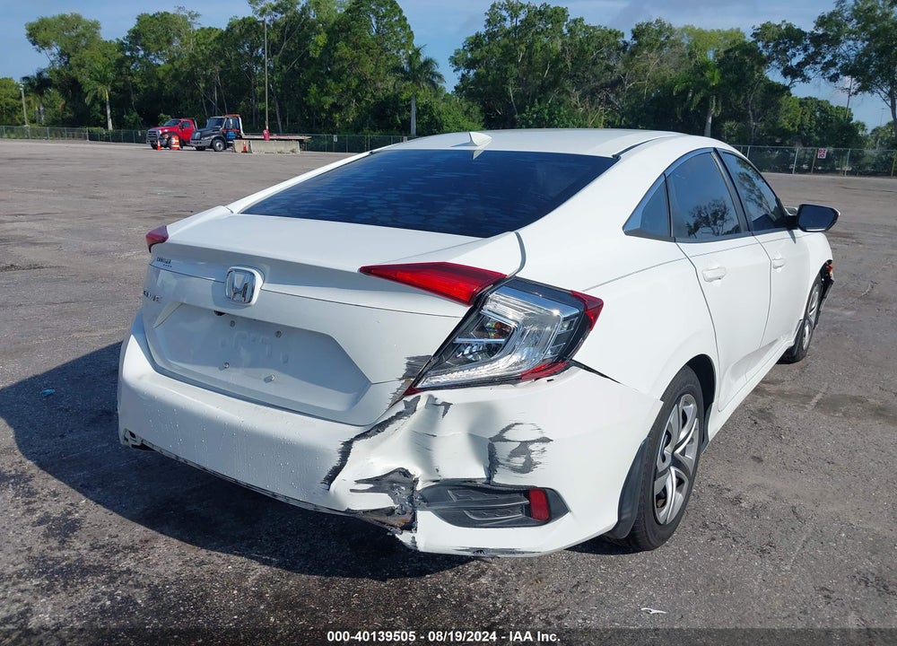 2018 HONDA CIVIC LX VIN: 19XFC2F51JE029399