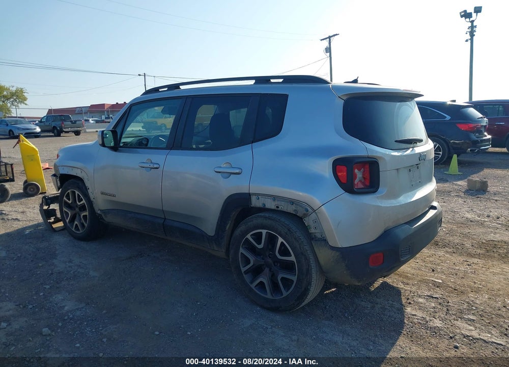 2015 JEEP RENEGADE LATITUDE VIN: ZACCJABT6FPC04358