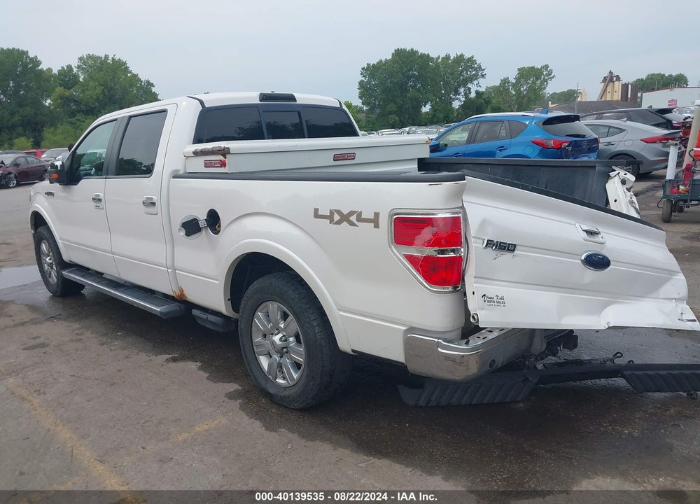 2011 FORD F-150 LARIAT VIN: 1FTFW1EF8BFA67361