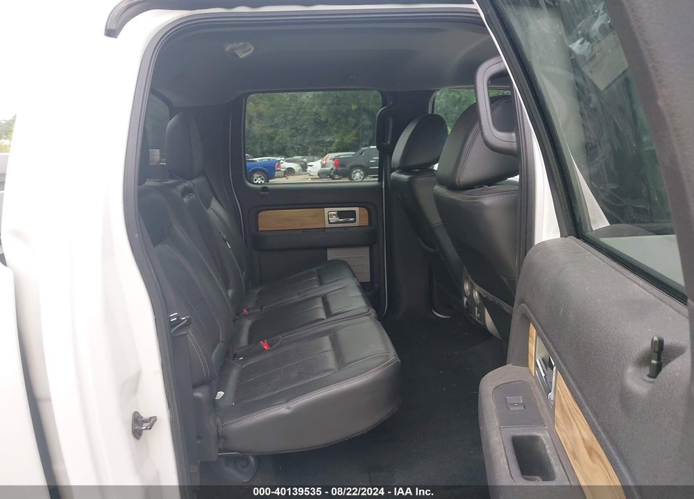 2011 FORD F-150 LARIAT VIN: 1FTFW1EF8BFA67361