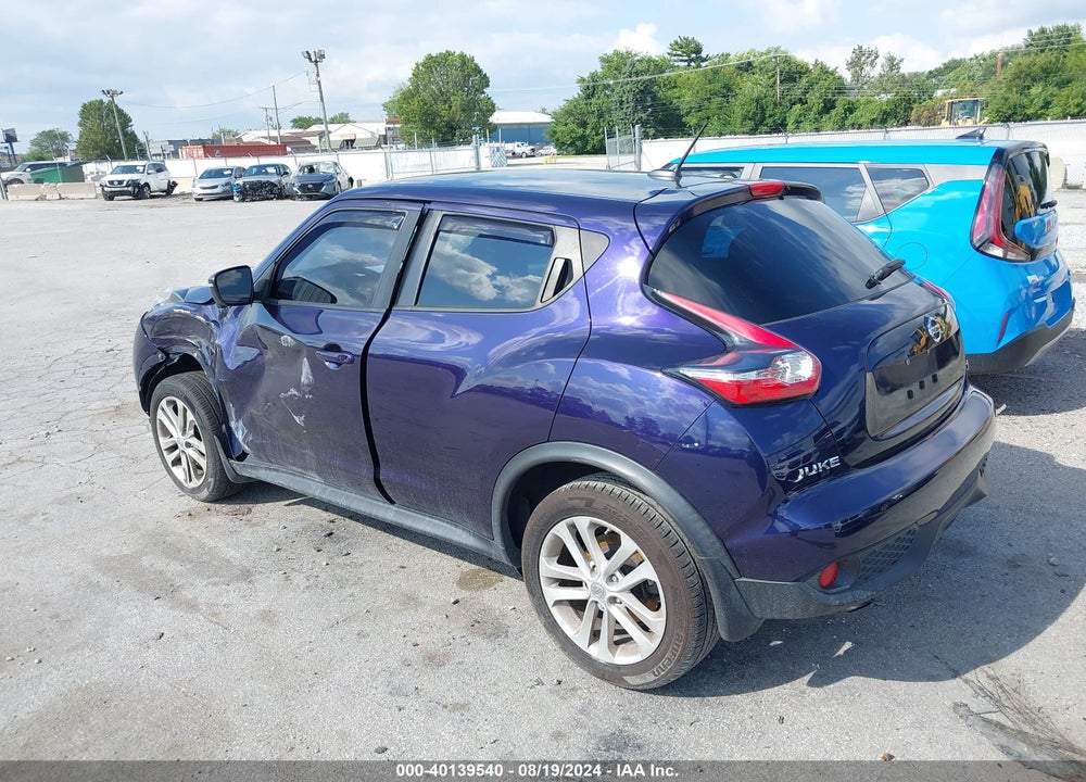 2016 NISSAN JUKE SV VIN: JN8AF5MRXGT608856