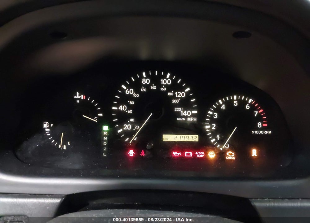 2001 LEXUS RX 300 VIN: JTJHF10U210204744