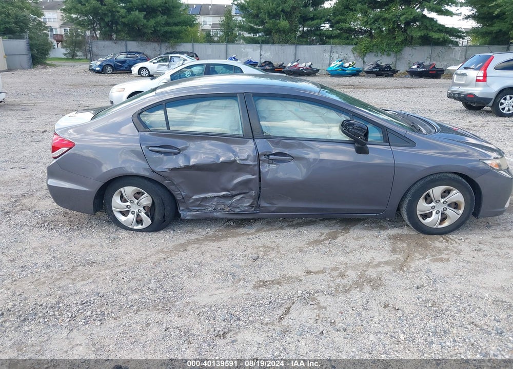 2015 HONDA CIVIC LX VIN: 19XFB2F57FE701329