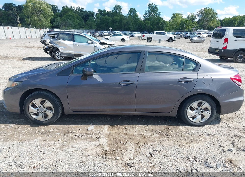 2015 HONDA CIVIC LX VIN: 19XFB2F57FE701329