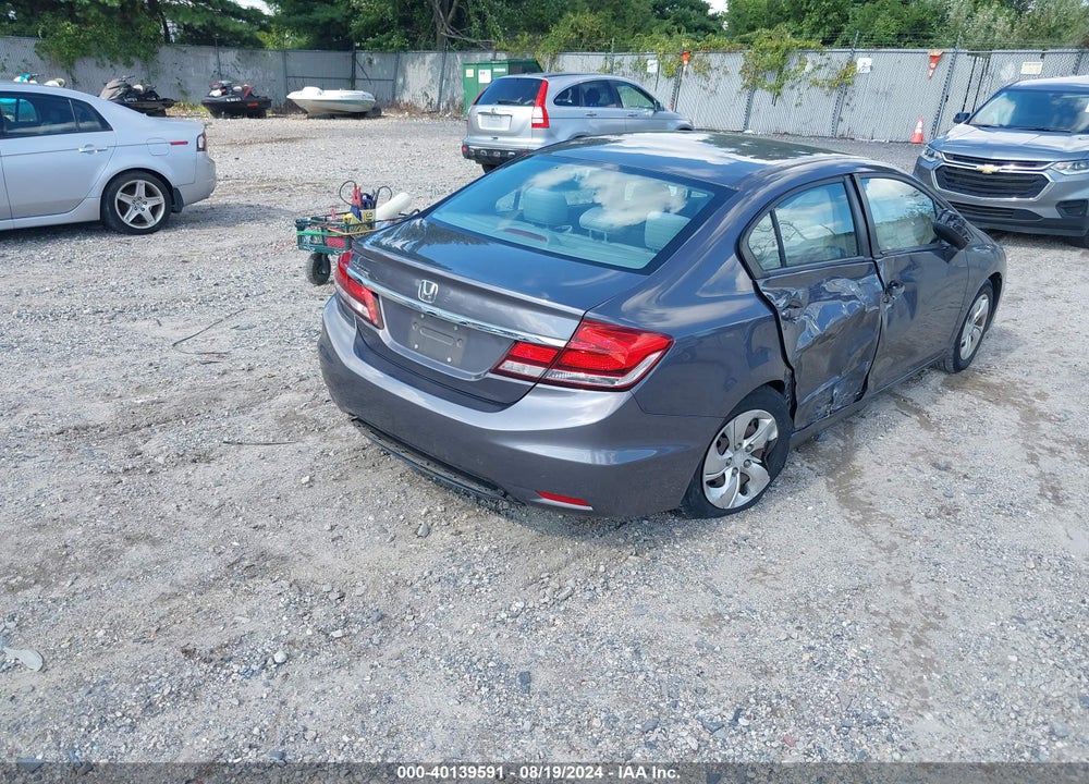 2015 HONDA CIVIC LX VIN: 19XFB2F57FE701329