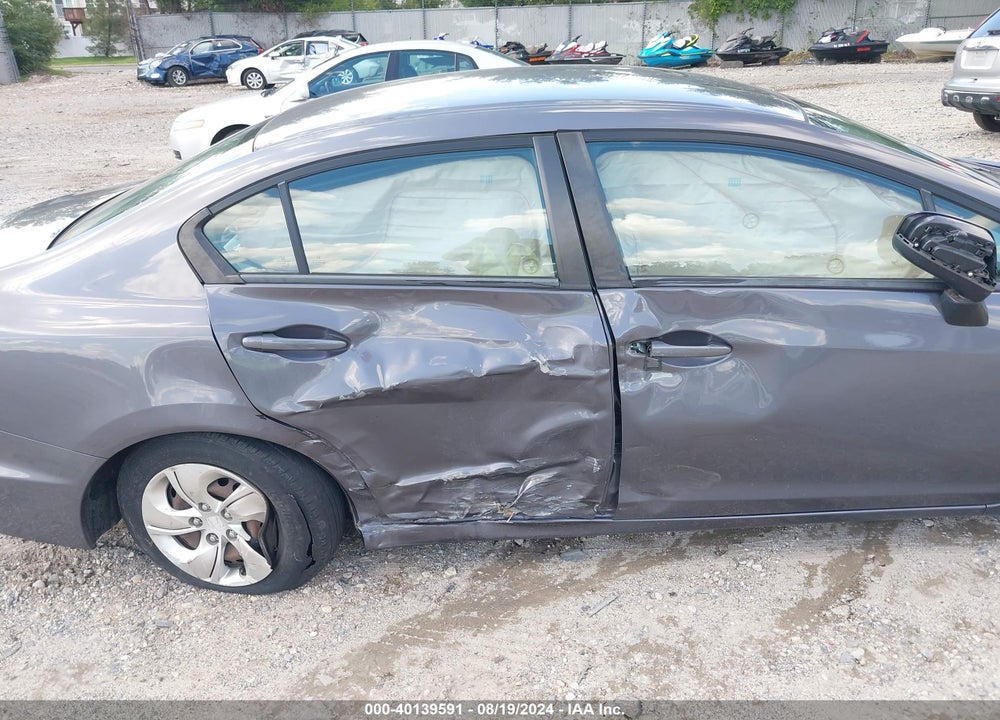 2015 HONDA CIVIC LX VIN: 19XFB2F57FE701329