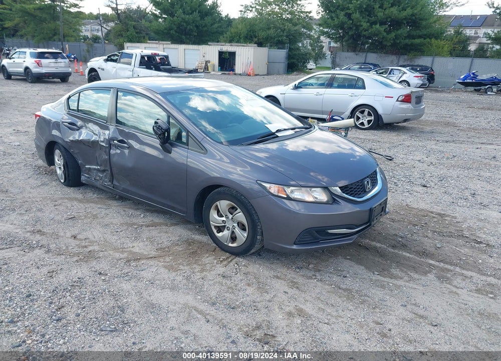 2015 HONDA CIVIC LX VIN: 19XFB2F57FE701329