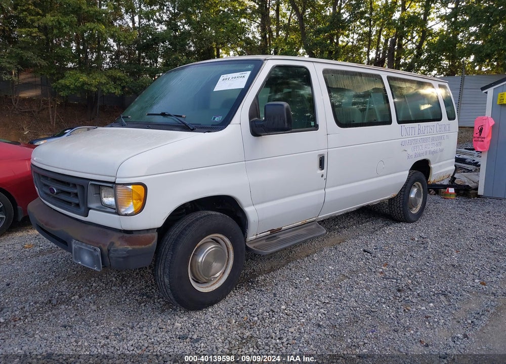 2003 FORD E-350 SUPER DUTY XL/XLT VIN: 1FBSS31L53HA38184