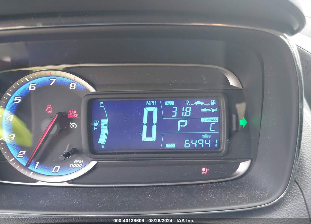 2016 CHEVROLET TRAX VIN: 3GNCJLSB7GL250897