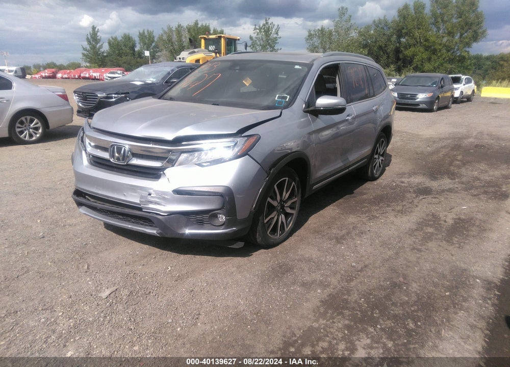 2022 HONDA PILOT VIN: 5FNYF6H60NB013465