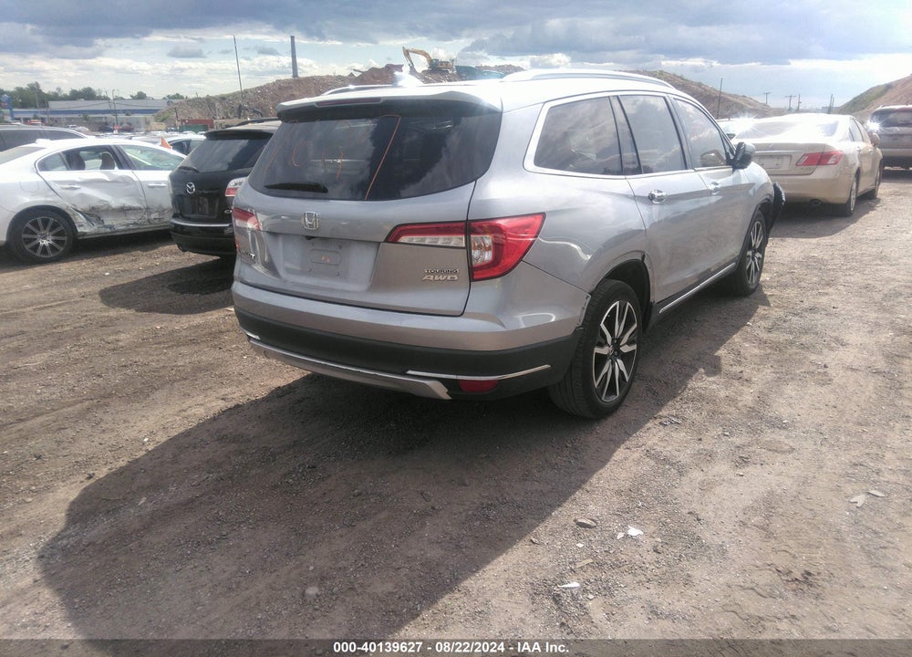 2022 HONDA PILOT VIN: 5FNYF6H60NB013465