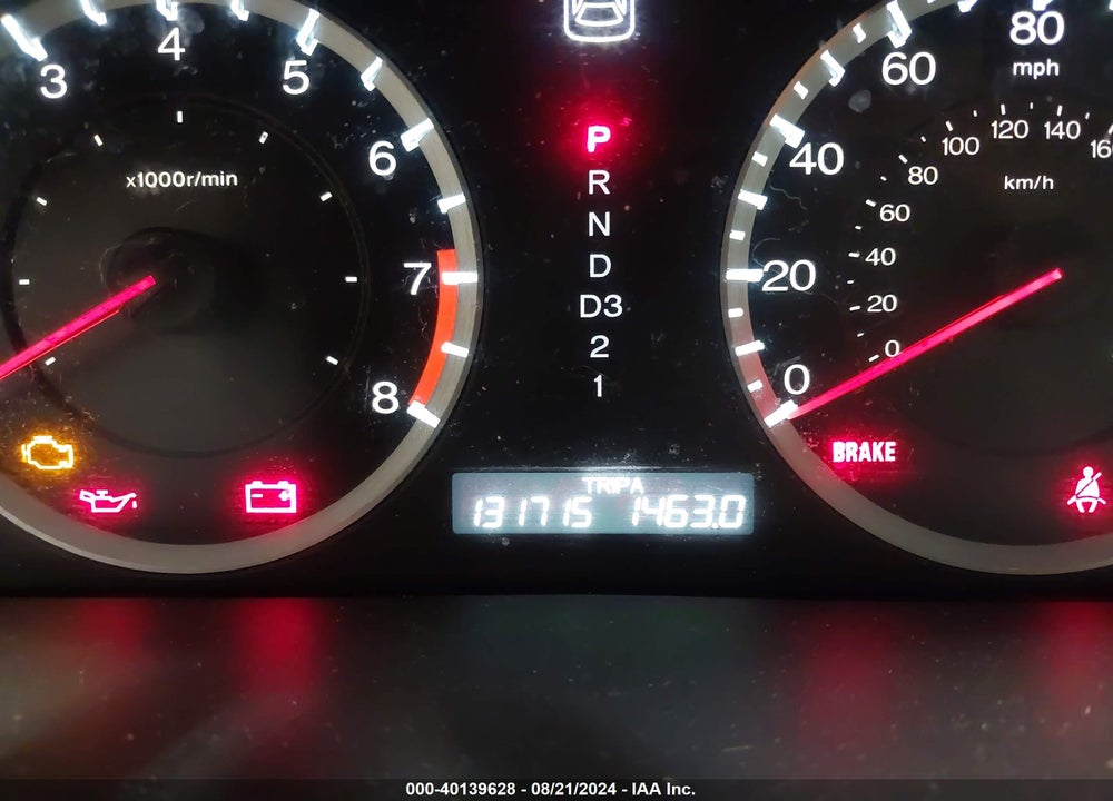 2010 HONDA ACCORD 2.4 LX VIN: 1HGCP2F33AA104811