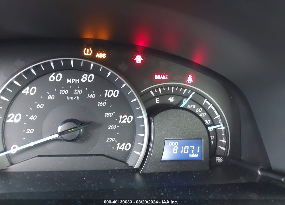 2012 TOYOTA CAMRY LE VIN: 4T1BF1FK7CU132350
