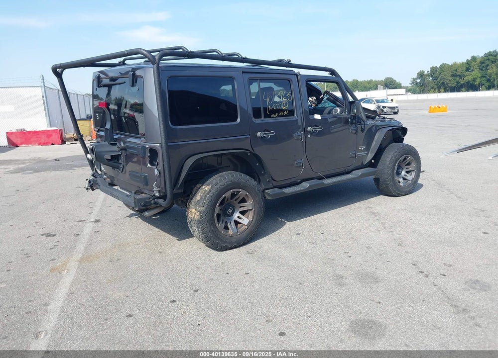 2016 JEEP WRANGLER UNLIMITED VIN: 1C4BJWEG4GL169560