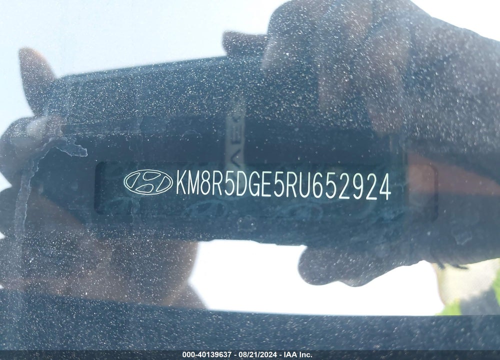 2024 HYUNDAI PALISADE VIN: KM8R5DGE5RU652924