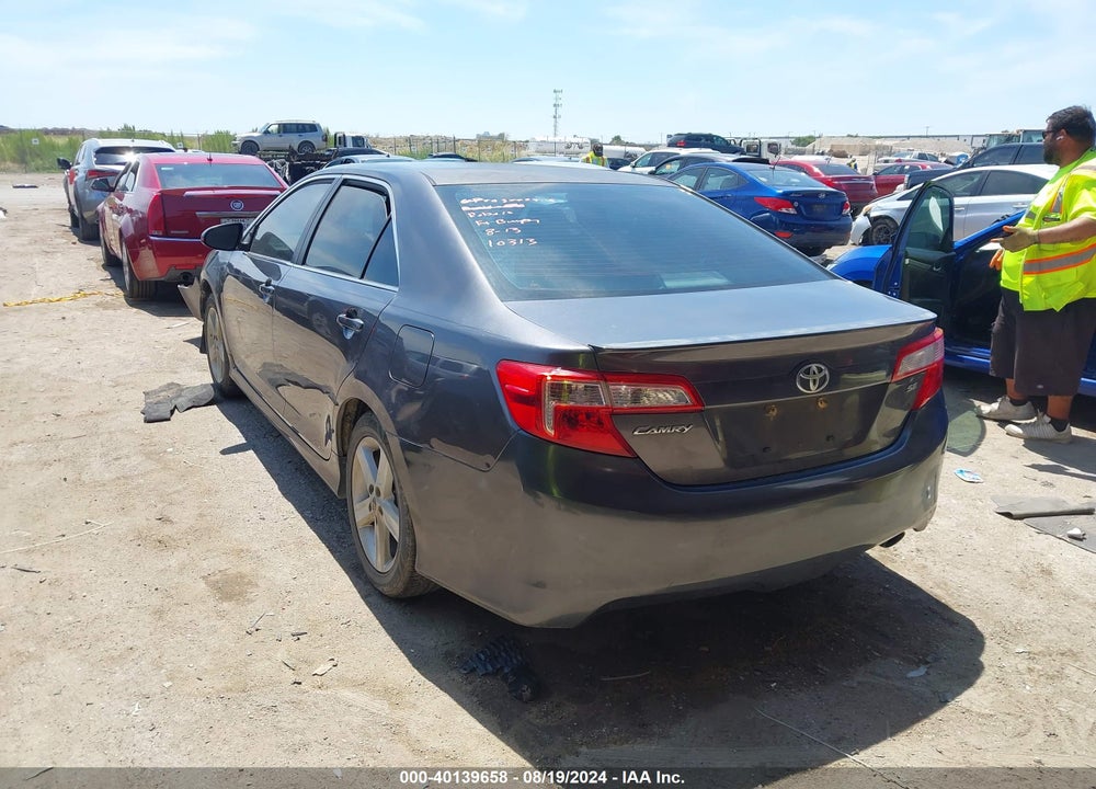 2014 TOYOTA CAMRY SE VIN: 4T1BF1FK3EU757430