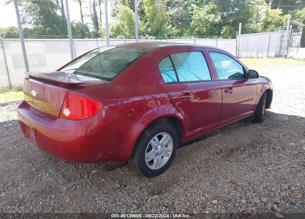 2007 CHEVROLET COBALT LT VIN: 1G1AL55F177416882
