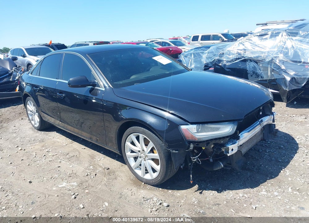 2013 AUDI A4 2.0T PREMIUM VIN: WAUFFAFL2DA084187