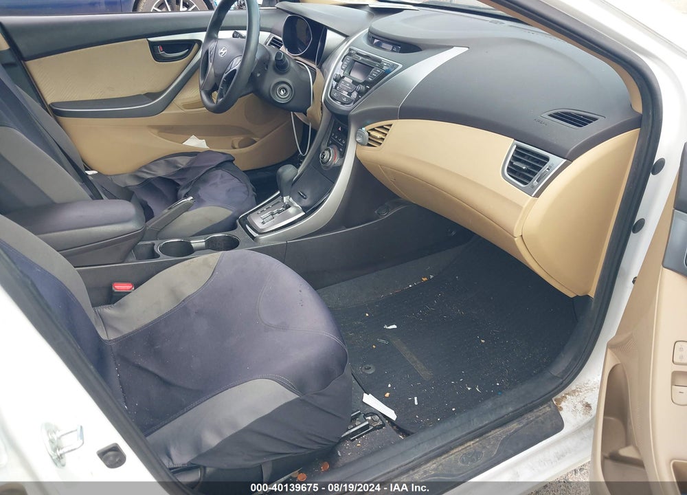 2013 HYUNDAI ELANTRA GLS VIN: 5NPDH4AE3DH292439