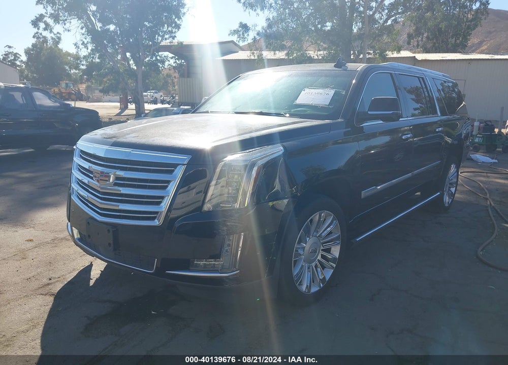 2019 PLATINUM CADILLAC ESCALADE ESV VIN: 1GYS4KKJXKR306839