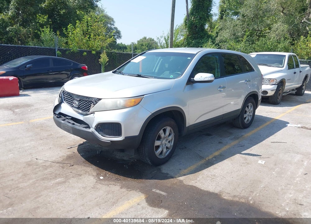 2012 KIA SORENTO LX VIN: 5XYKT3A17CG203748
