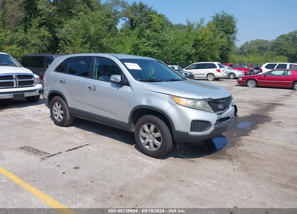 2012 KIA SORENTO LX VIN: 5XYKT3A17CG203748