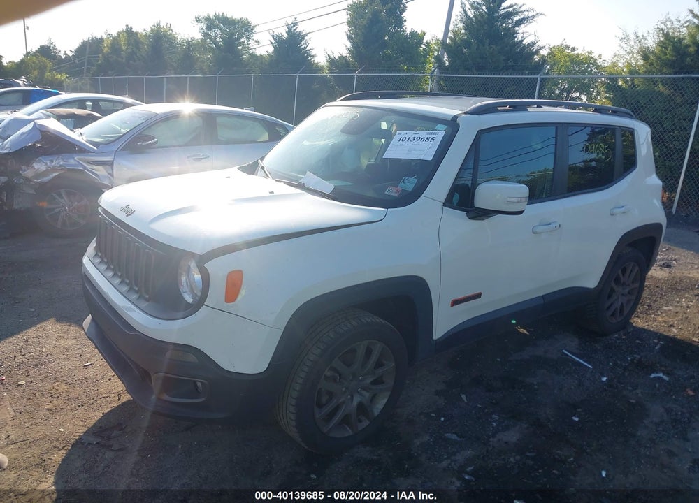 2016 JEEP RENEGADE 75TH ANNIVERSARY VIN: ZACCJBBT2GPD31177