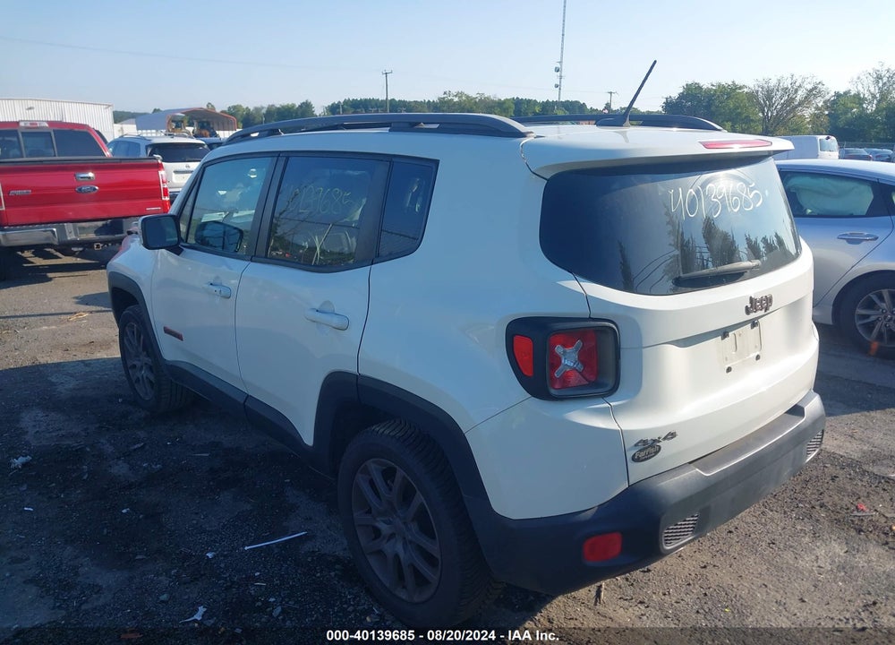 2016 JEEP RENEGADE 75TH ANNIVERSARY VIN: ZACCJBBT2GPD31177