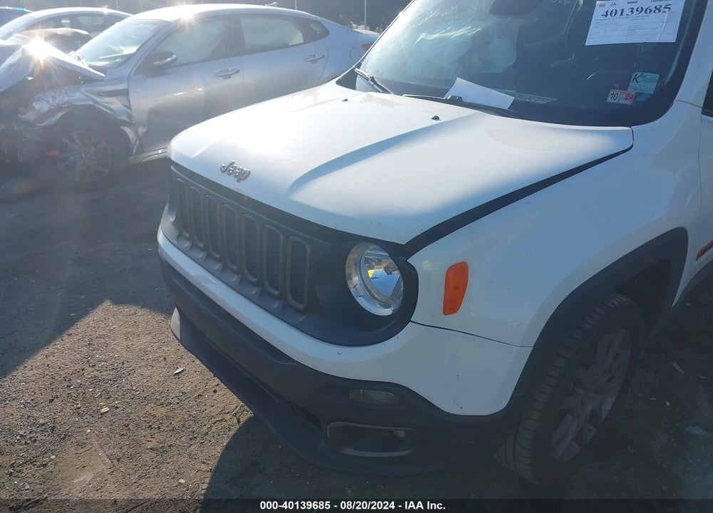 2016 JEEP RENEGADE 75TH ANNIVERSARY VIN: ZACCJBBT2GPD31177