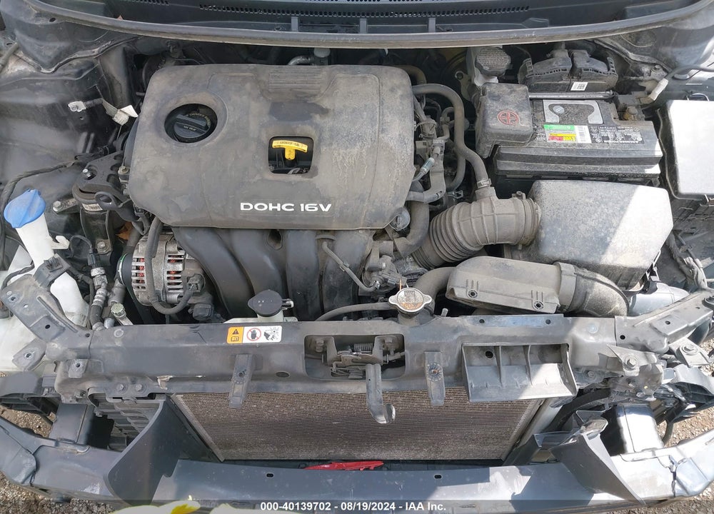 2018 KIA FORTE VIN: 3KPFK4A79JE178635