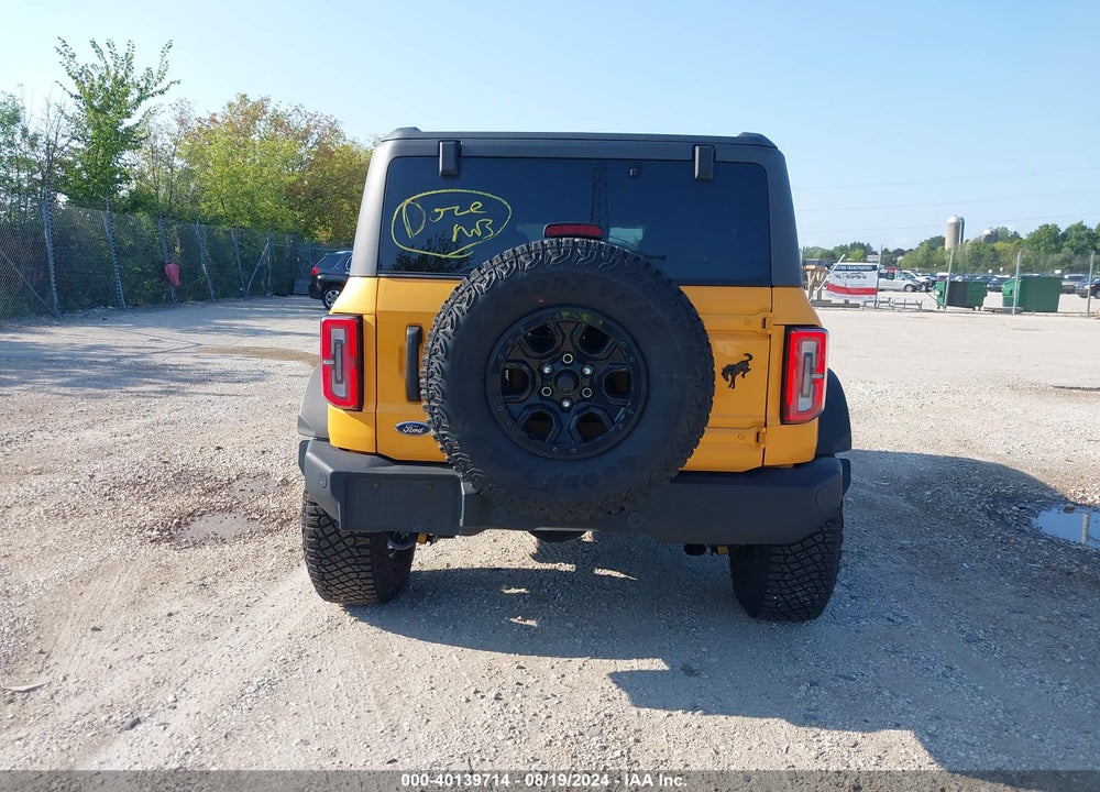 2022 FORD BRONCO WILDTRAK VIN: 1FMEE5DPXNLB84800