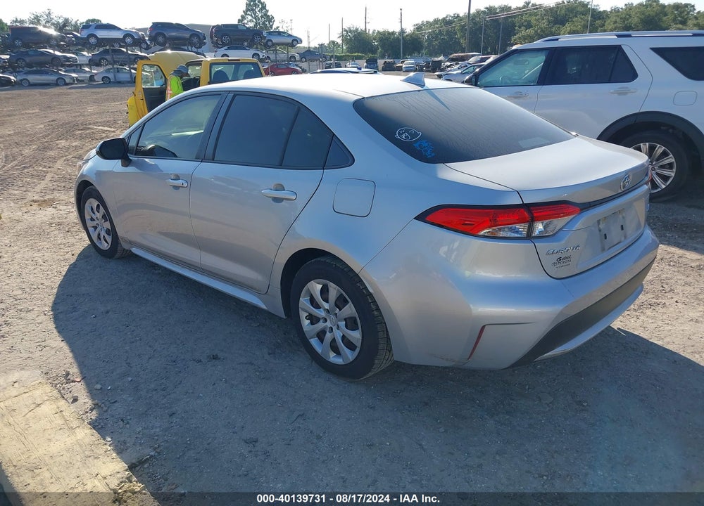 2020 TOYOTA COROLLA LE VIN: JTDEPRAE1LJ102776