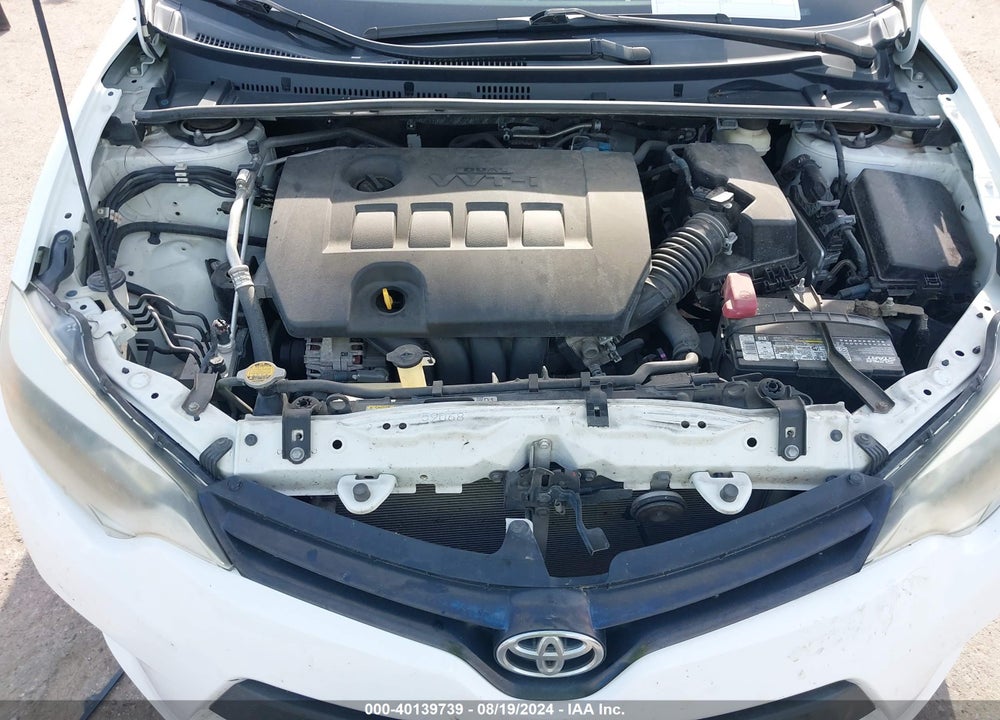 2016 TOYOTA COROLLA L VIN: 2T1BURHE4GC628421