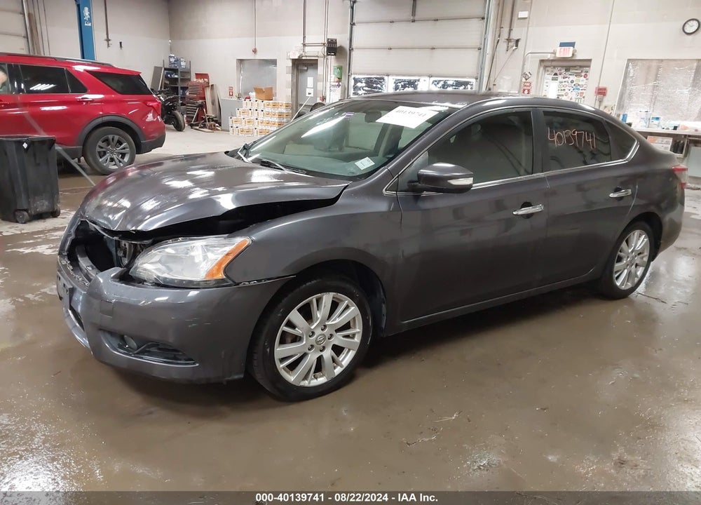 2013 NISSAN SENTRA SL VIN: 3N1AB7AP8DL620402