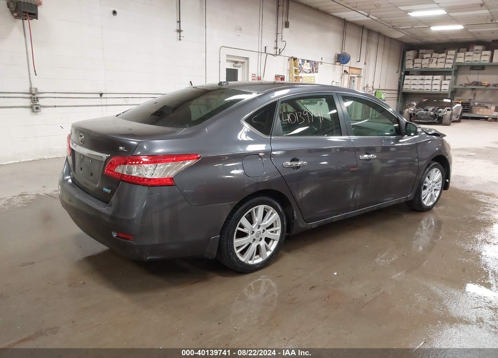 2013 NISSAN SENTRA SL VIN: 3N1AB7AP8DL620402