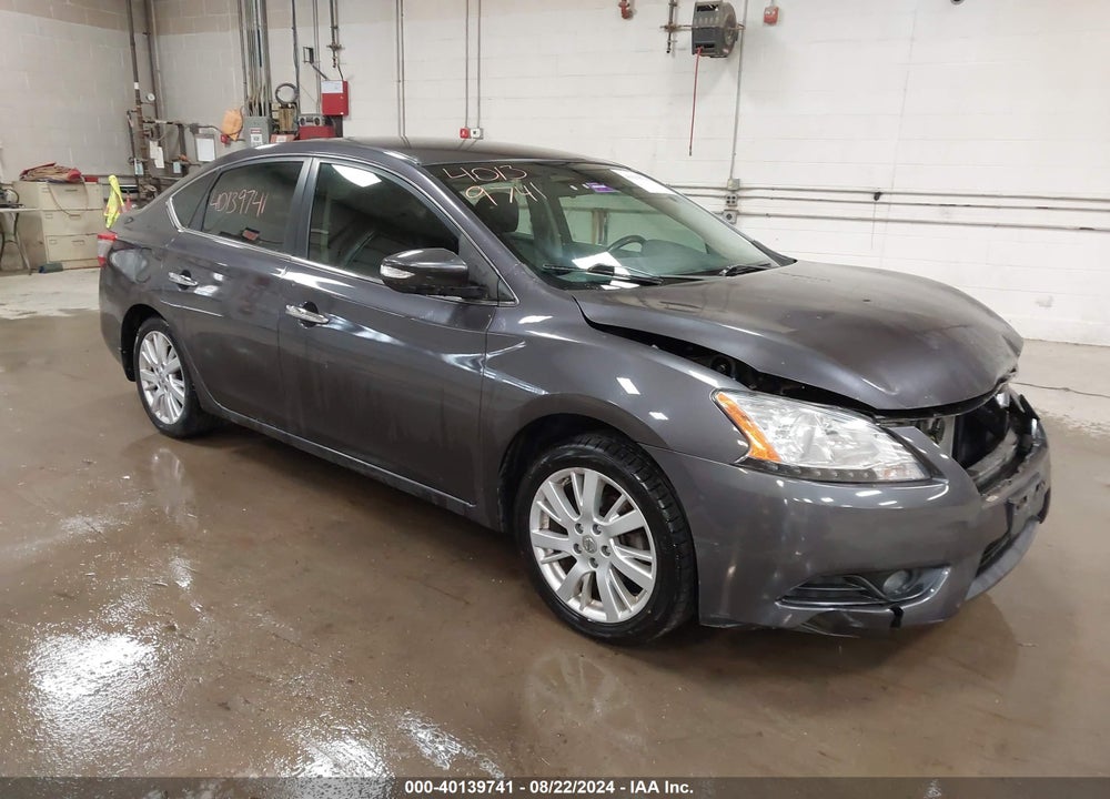 2013 NISSAN SENTRA SL VIN: 3N1AB7AP8DL620402